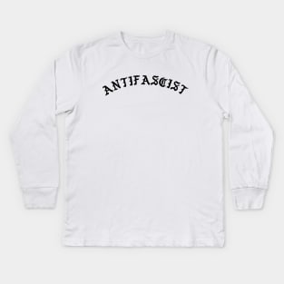 Antifascist Kids Long Sleeve T-Shirt